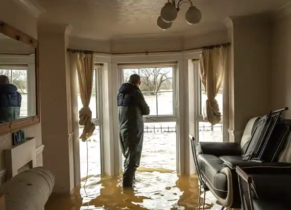 water damage restoration service West Lealman